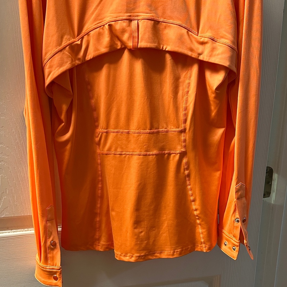 Ranch Dress’n Performance Rodeo shirt Orange (L) - Picture 8 of 11